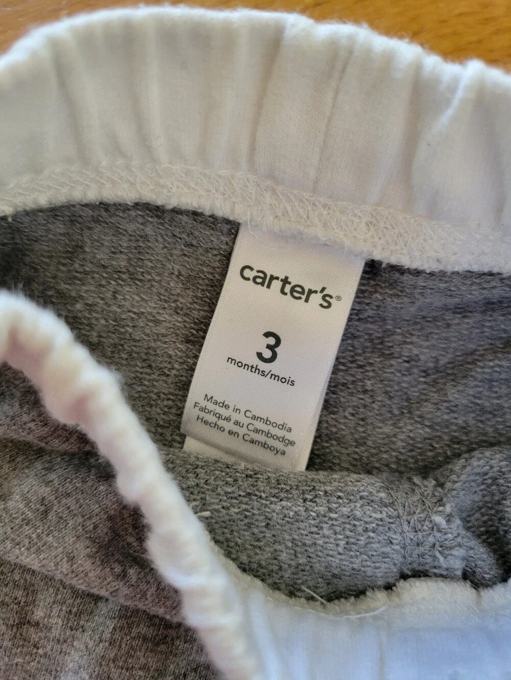 Baby boys size 3 months pants